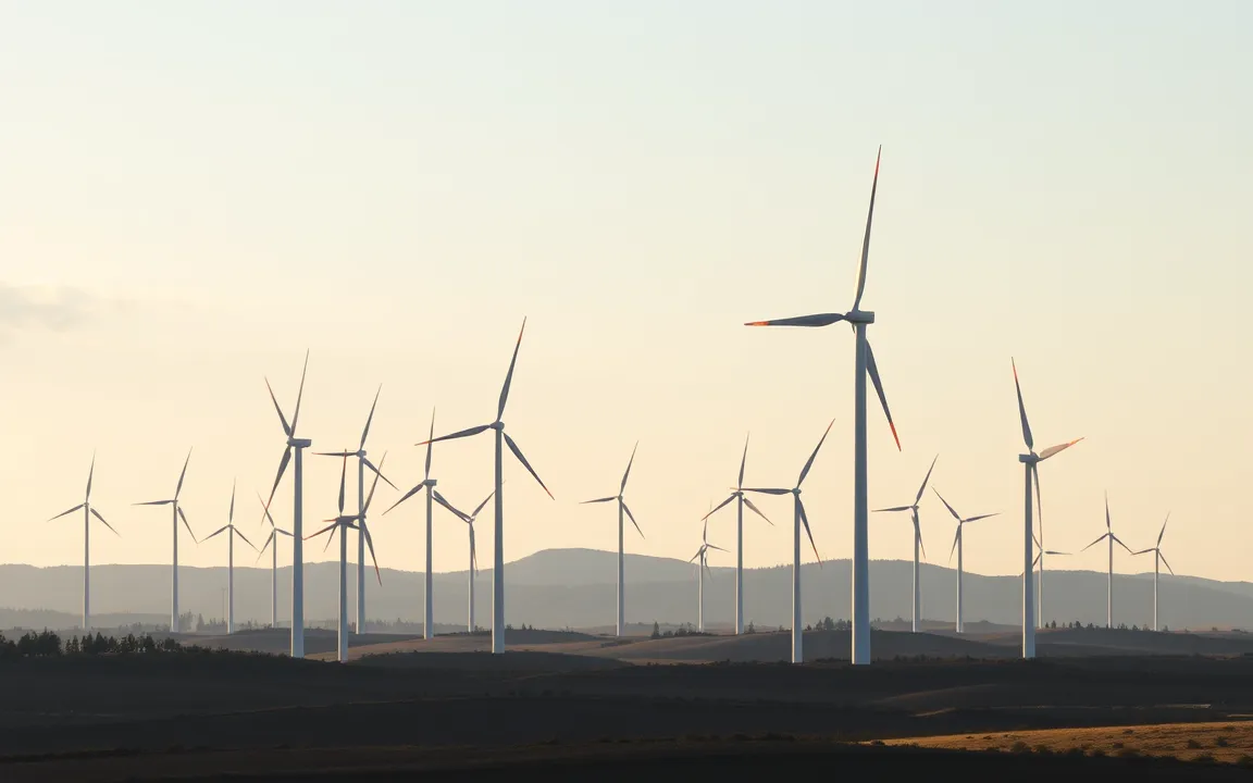 AI-generated wind turbine