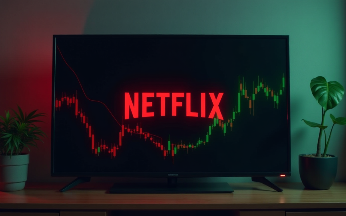 Netflix share price, Netflix valuation