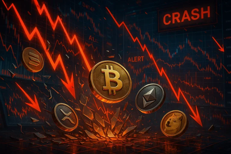 Crypto crash explained: here’s why Bitcoin and top altcoins are going down today